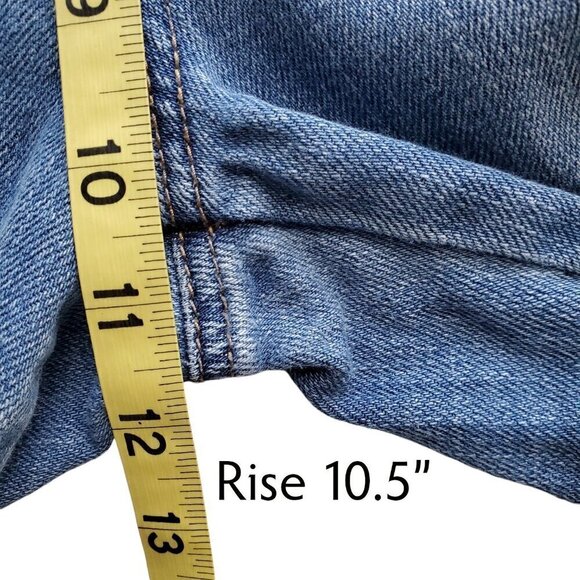 KUT from the Kloth High Rise Cigarette Leg Distressed Size 4 - Picture 11 of 15